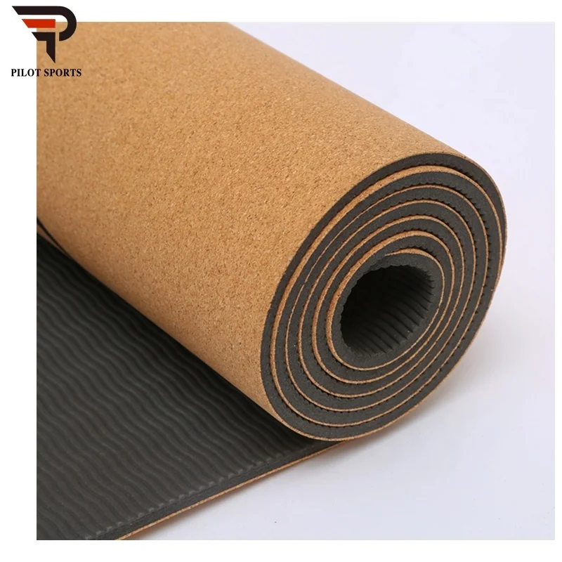  PILOT SPORTS gym fitness equipment home natural cork yoga
