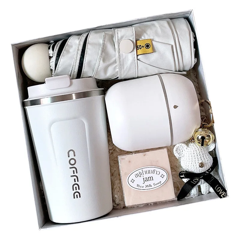 Custom Christmas Gift Set Coffee Mug Gift Logo Lettering Company Annual Meeting Employee Birthday Benefits Into Welcome Gifts