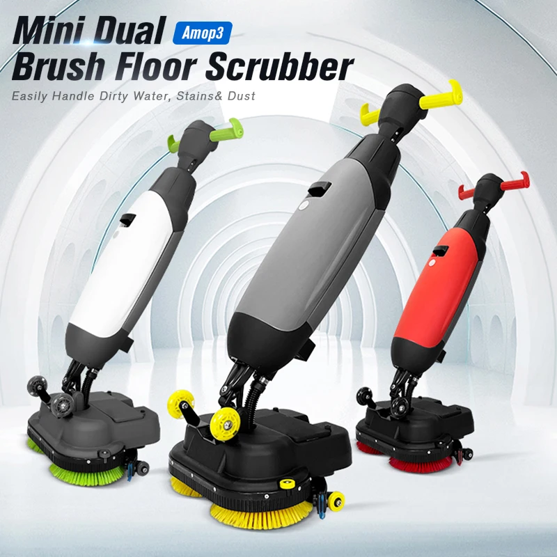 High Quality And Good Price Mini Folding Floor Scrubber Cleaning Machine