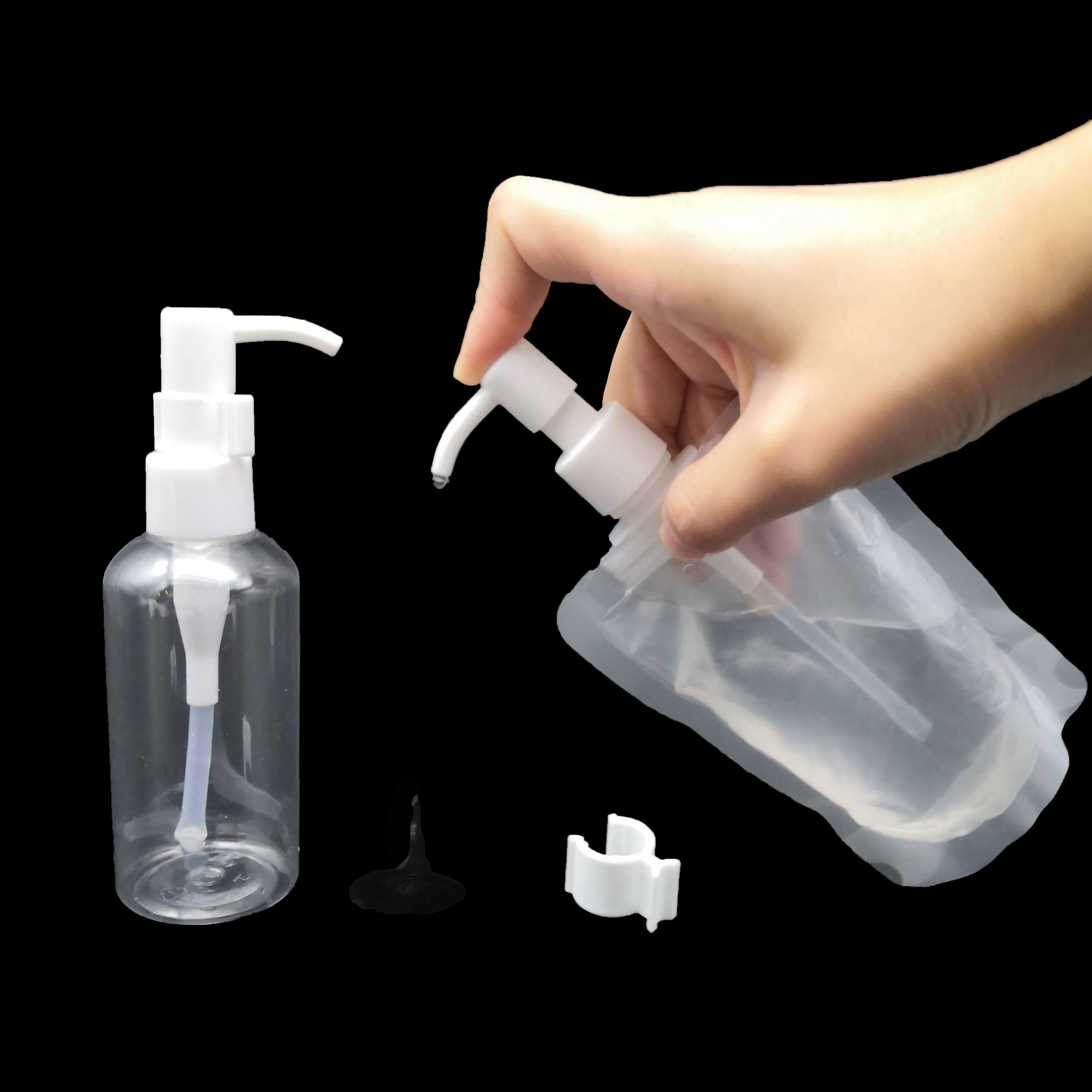 Заводская цена индивидуальная пластиковая бутылка для ручного мытья 20/410