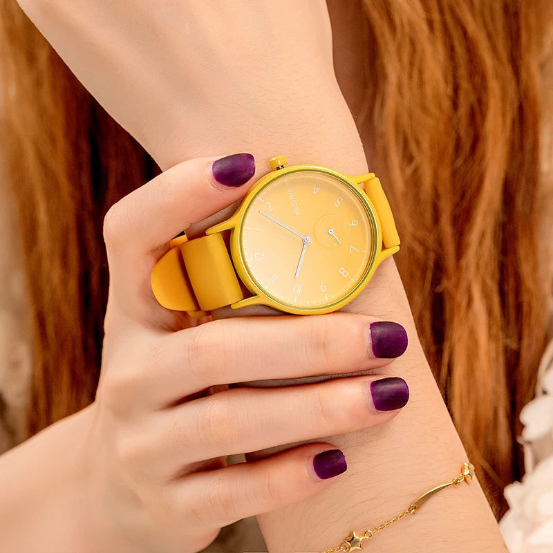 trend design sport watch fashion quartz watch with waterproof teenage girls watch
