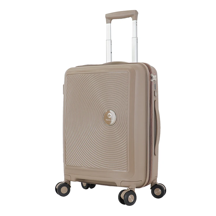 5 pieces hard plastic carry on trolley bag sets travel suitcase luggage set with 4 wheel