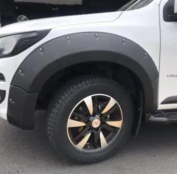 YCSUNZ Matte Black Fender Flare  Modified Design Wheel Arches For colorado chevrolet 2017 2018 2019 Exterior Accessories