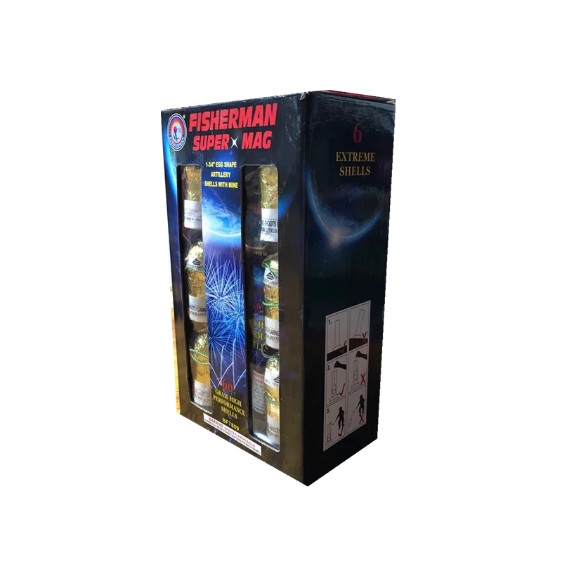 SUPER MAG artillery shells fireworks /reloadables shell fireworks for sale