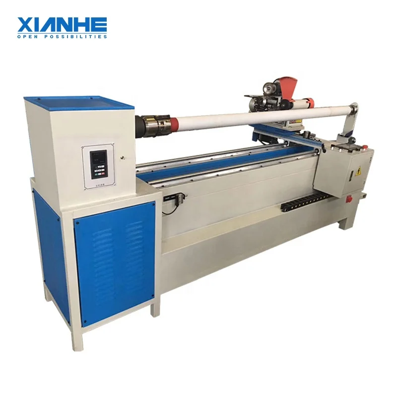 Fabric and leather roll strip cutting machine