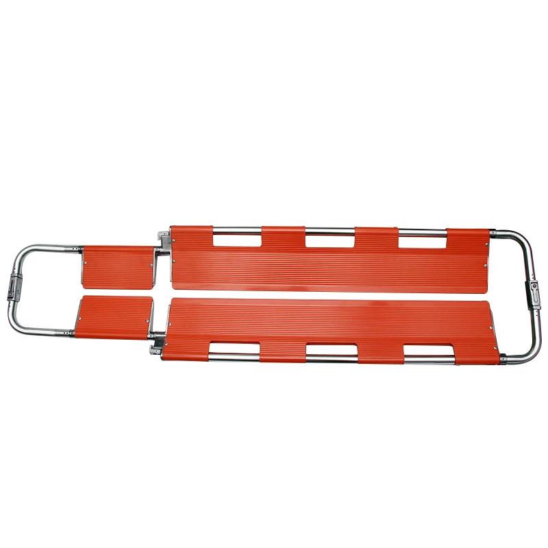 
die-csat aluminum scoop type stretcher with wheels for emergency use 