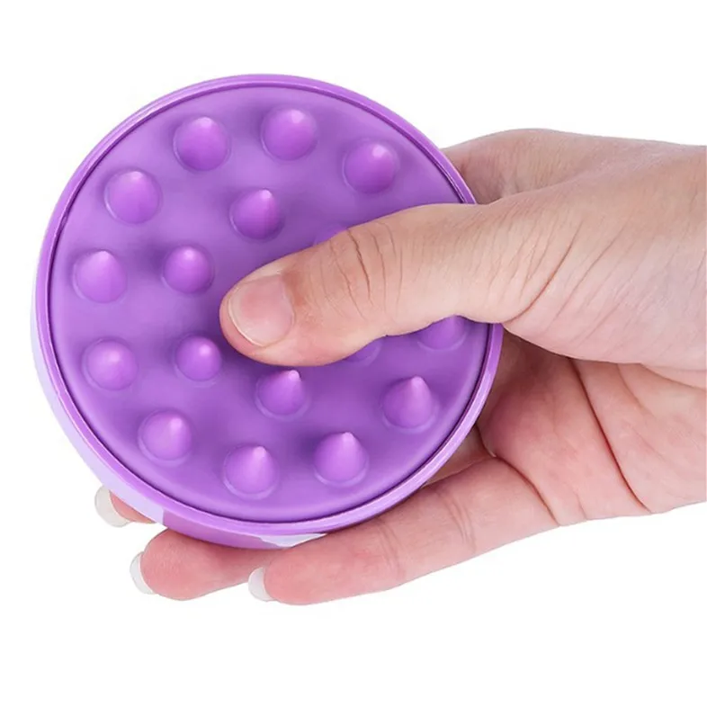 Silicone infused hair claw scalp massager relax deep clean shampoo shower bath hair massage brush vibe scalp massage