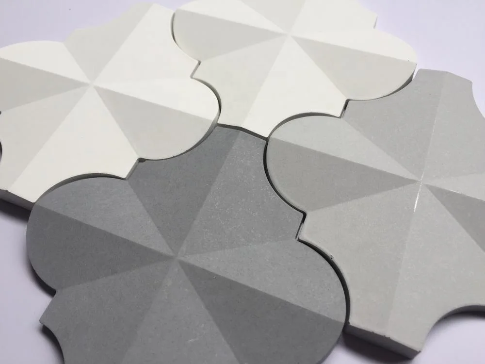 
Lantern Concrete Interior Wall Mosaic Tiles New Cement Environment-friendly Materials 
