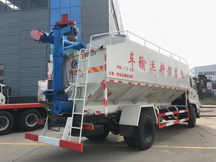 Dongfeng дизель тяжелых 20cbm 10ton сыпучих подачи разряда