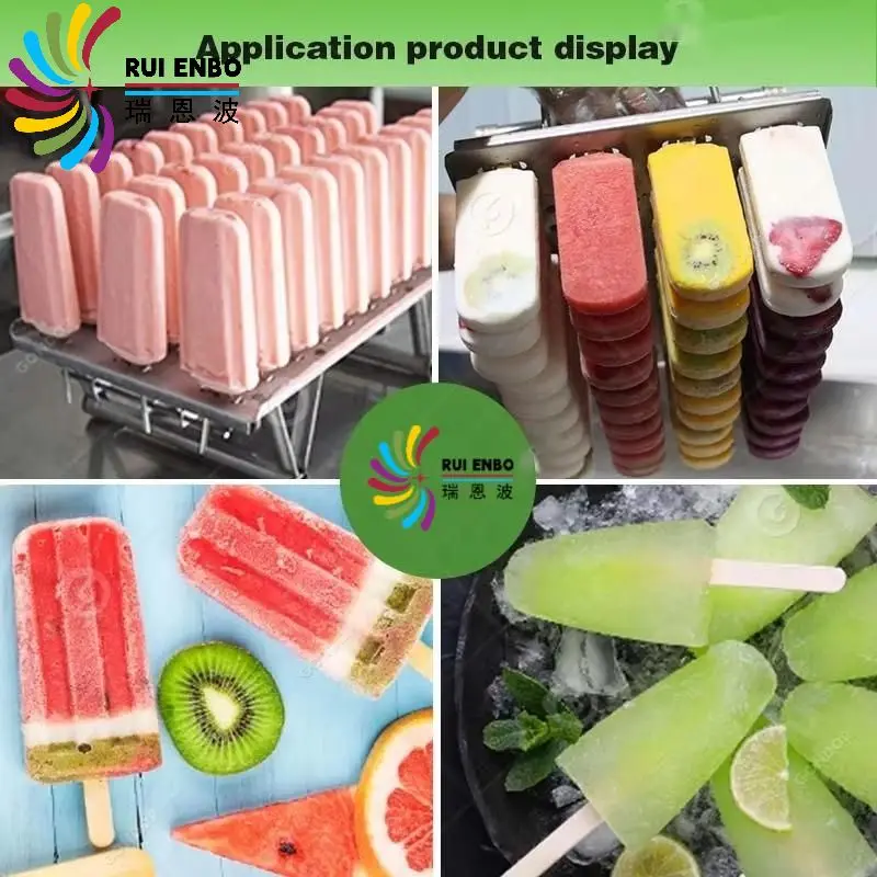 Lollipop Maquina Para Fabricar Paletas De Helado Make Popsicle Commercial Stick Ice Cream Machine