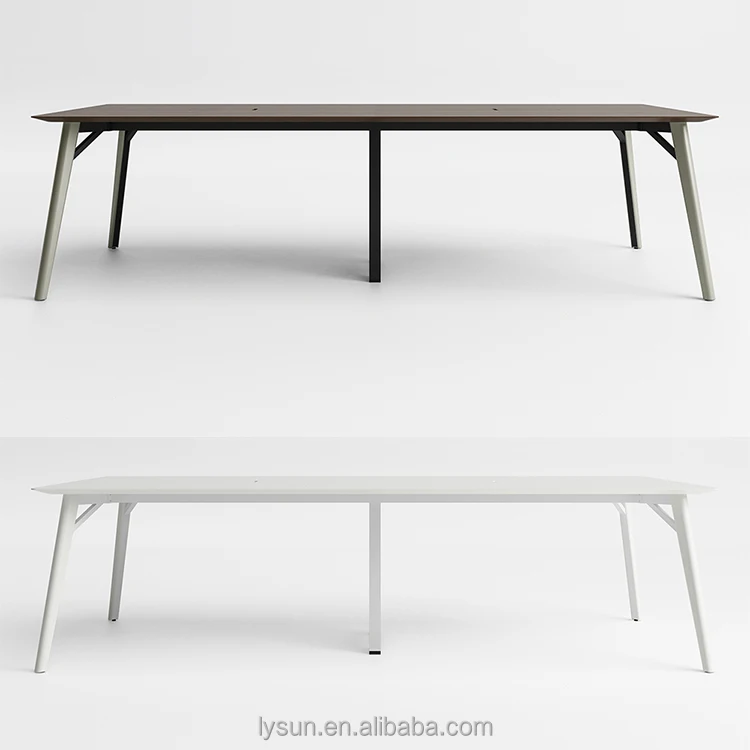 Classic Modern Veneer Office Meeting Room Boardroom Conference Meeting Table