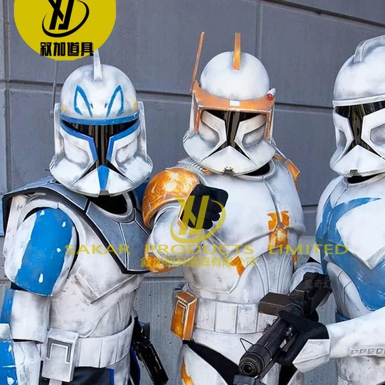 Realistic Wearing props Adult Costume Robot Suit Custom Star the Wars Stormtrooper Costume