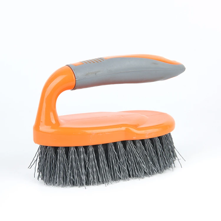 
Durable Plastic Floor brush Bathroom Cleaning Hand Cloth Brush 