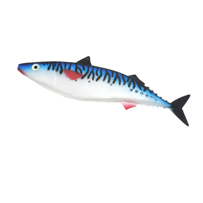 Hollow mackerel big fishing lure soft plastic fishing tuna marlin lure