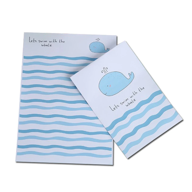 Stationery Products Custom Gold Logo A4 Letter Head Letterhead Paper Printing