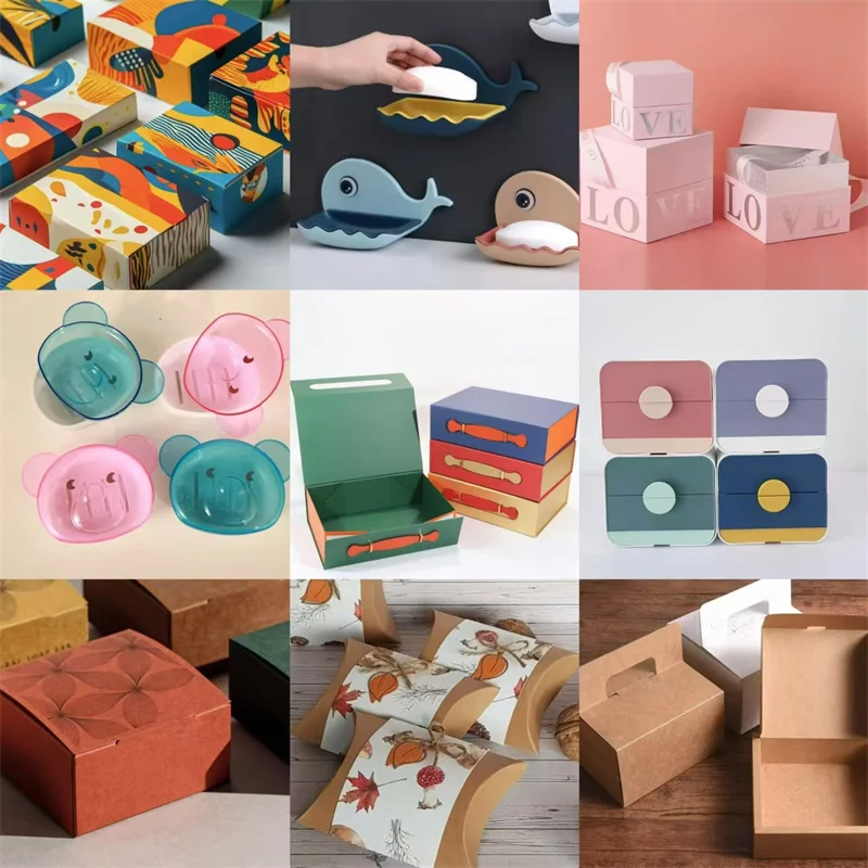 Bathroom Magnetic Soap Holder Air Dry Wall Mounted Dish Magnet Soap Holder With Magnet Soap Box