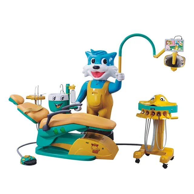 new type Advanced security dental chairs unit price children dental chair kids dental equipment chair price
