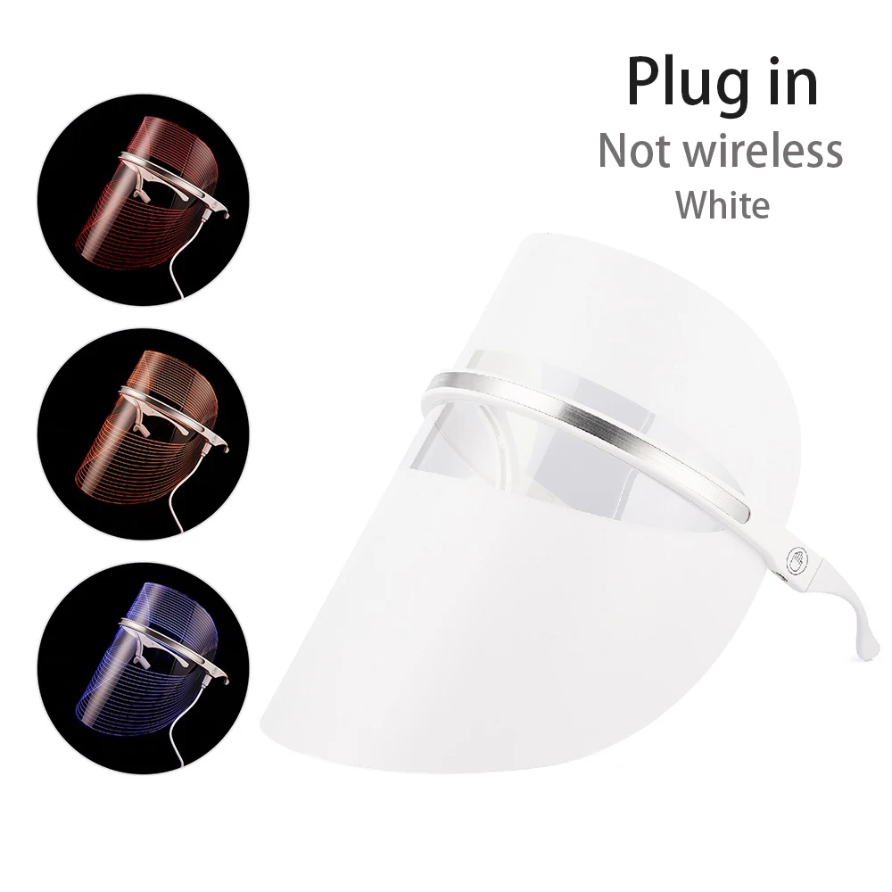 OEM салонная красная синяя оранжевая маска для световой терапии лица для ухода за кожей