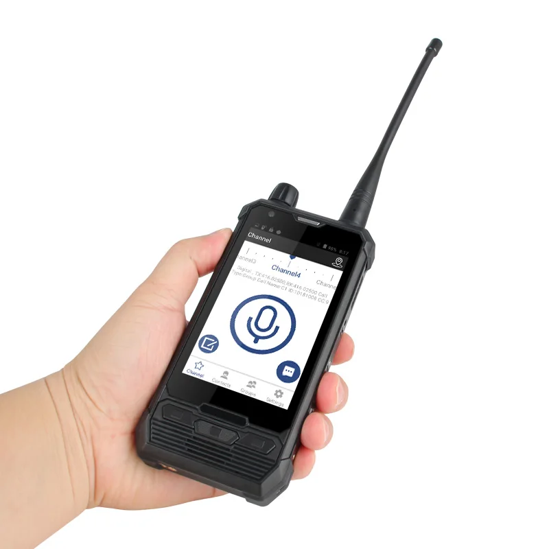 5 Вт двухсторонняя радиосвязь разблокированный смартфон рация VHF UHF сотовый телефон 4g push для разговора