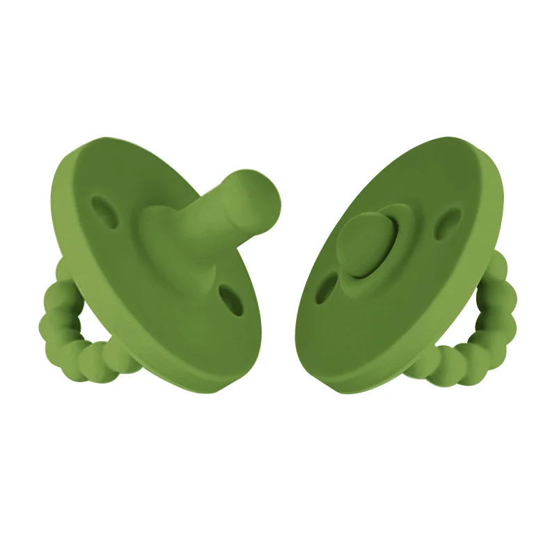Wholesale Eco-friendly Pacifier Bpa Free Safety Non-toxic Soft Food Grade Silicone Baby Pacifier