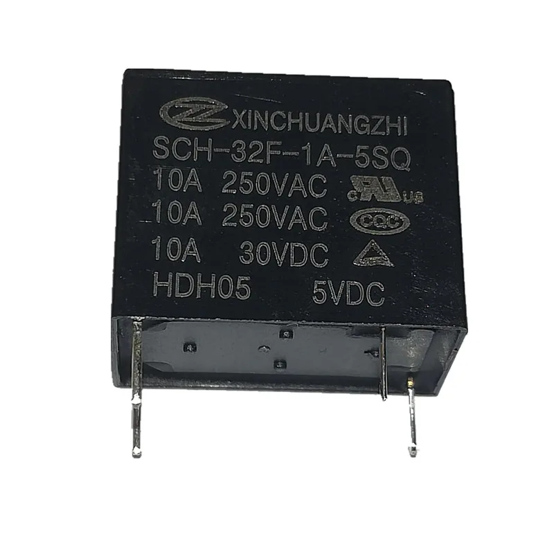  JZC-32F Mini Smart 5V 10A Электрический релейный переключатель