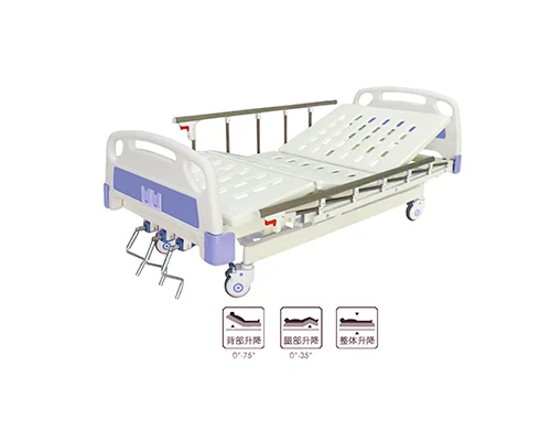 ABS plastic hospital bed folding electric type chair bed orthopedic electric beds Ward Nursing Equipments STRETCHER