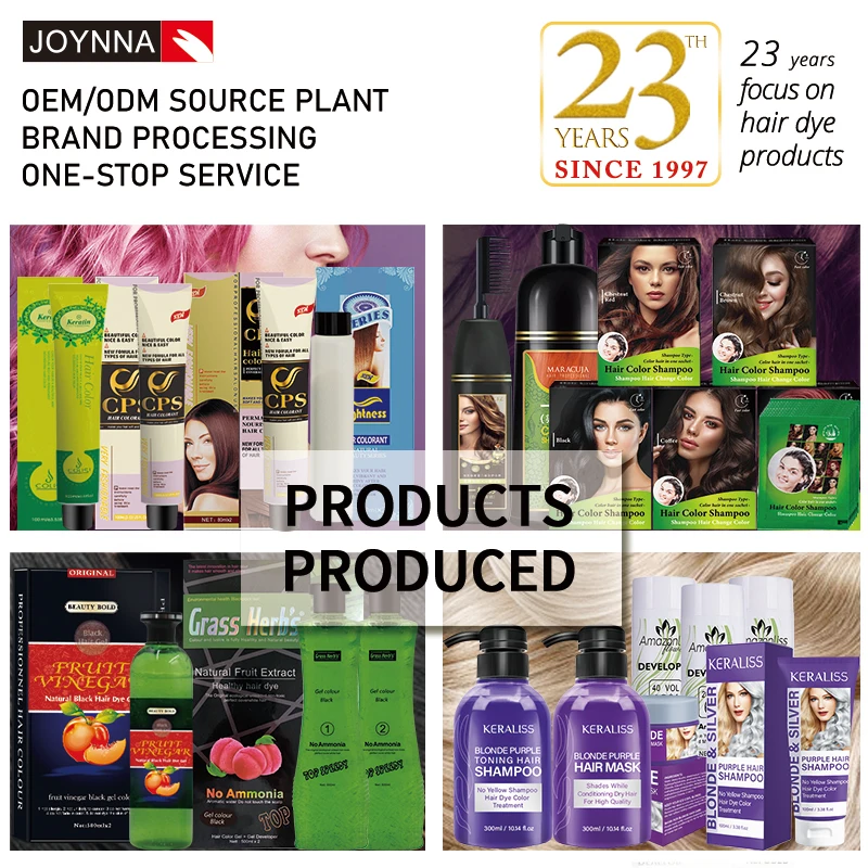 Factory Private Label wholesale salon ppd free ammonia free permanent professional color hair cream