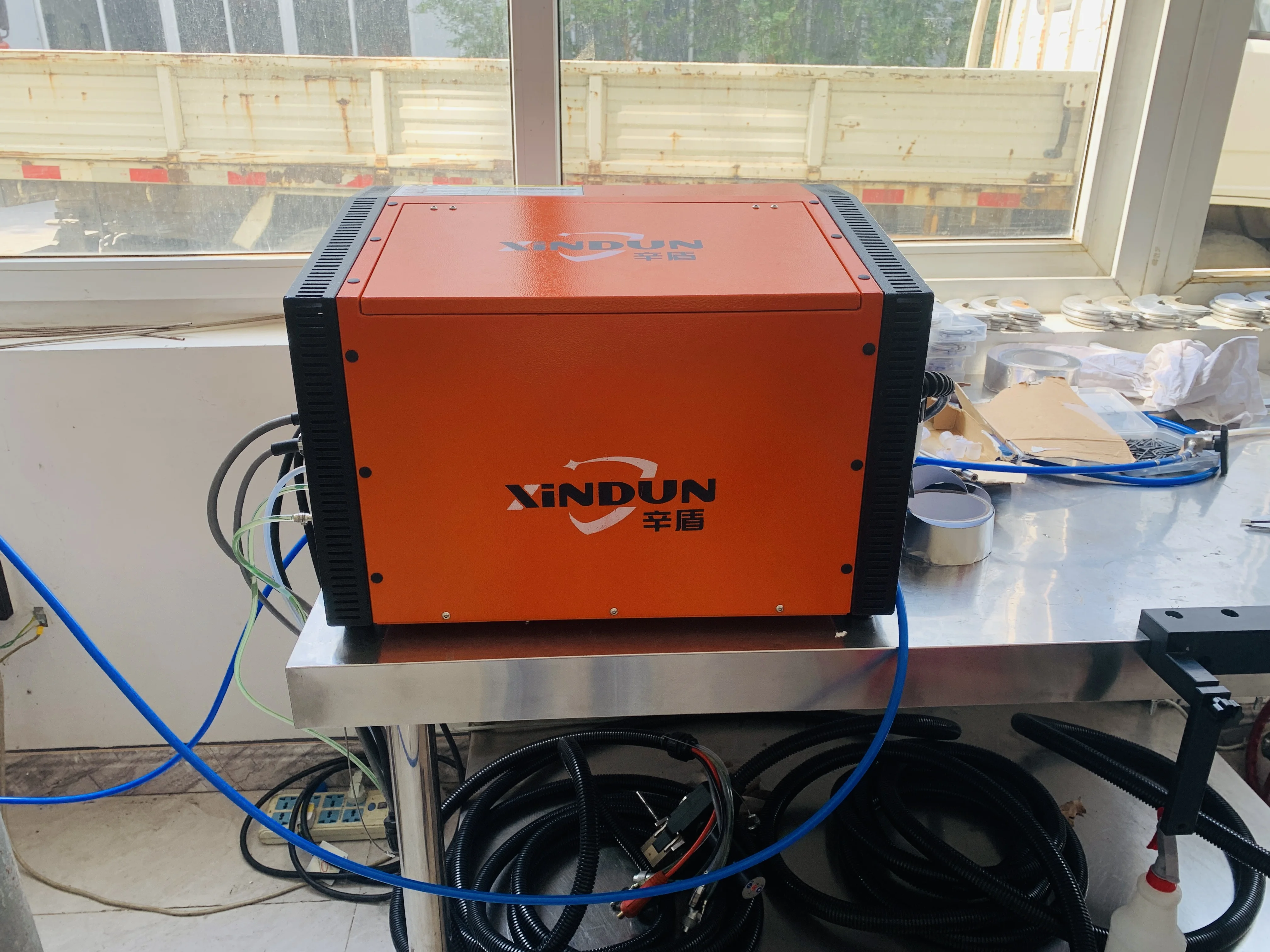 Professional water cooling control system XD-PD100-5H portable automatic pipe welding machine for metal tig steel welding