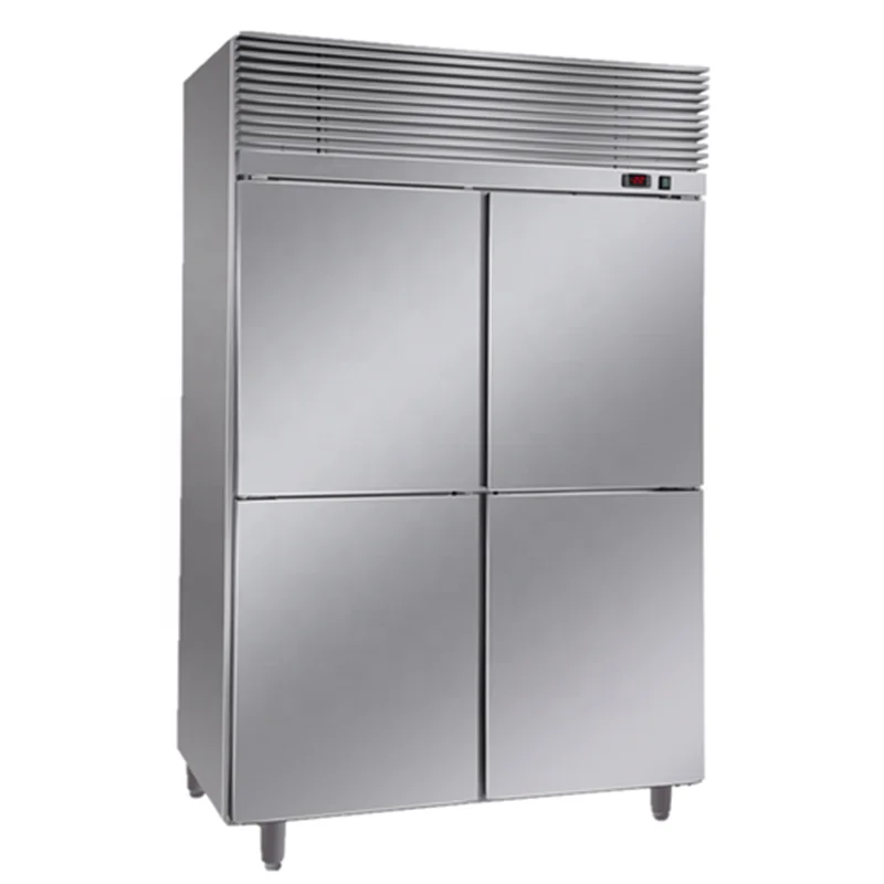 commercial upright kitchen refrigerators display fridge glass door restaurant freezer hotel chiller