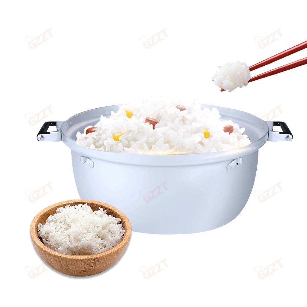 Big commercial gas rice cooker 15liter 80 Persons original Factory Industrial Kitchen cooking Machine gas electric rice cookers