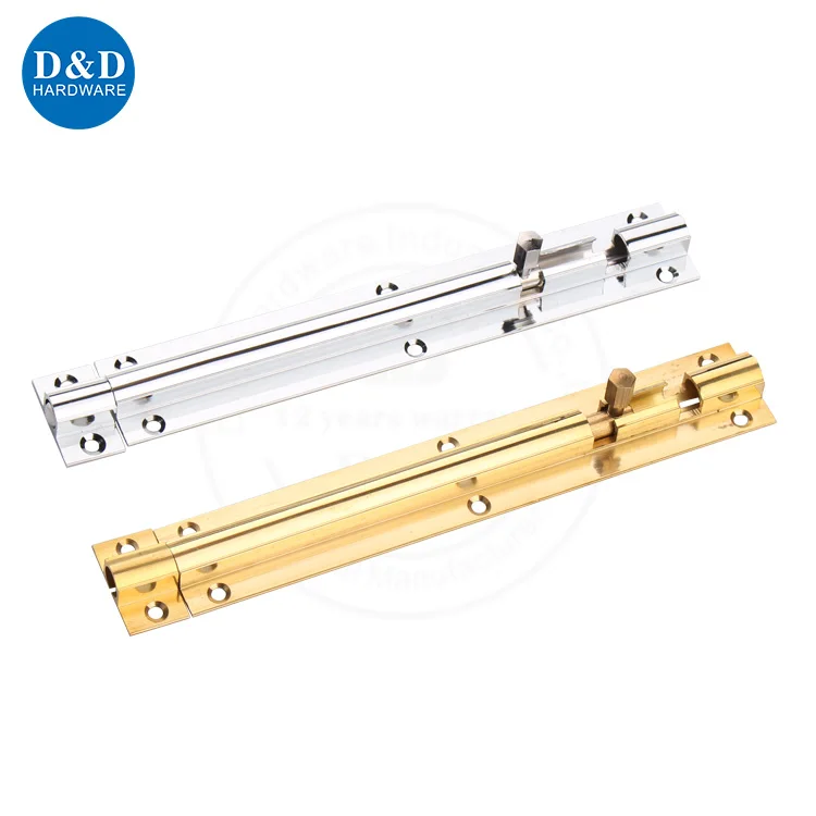 OEM competitive price Brass Tower door surface mounted safety security door bolts