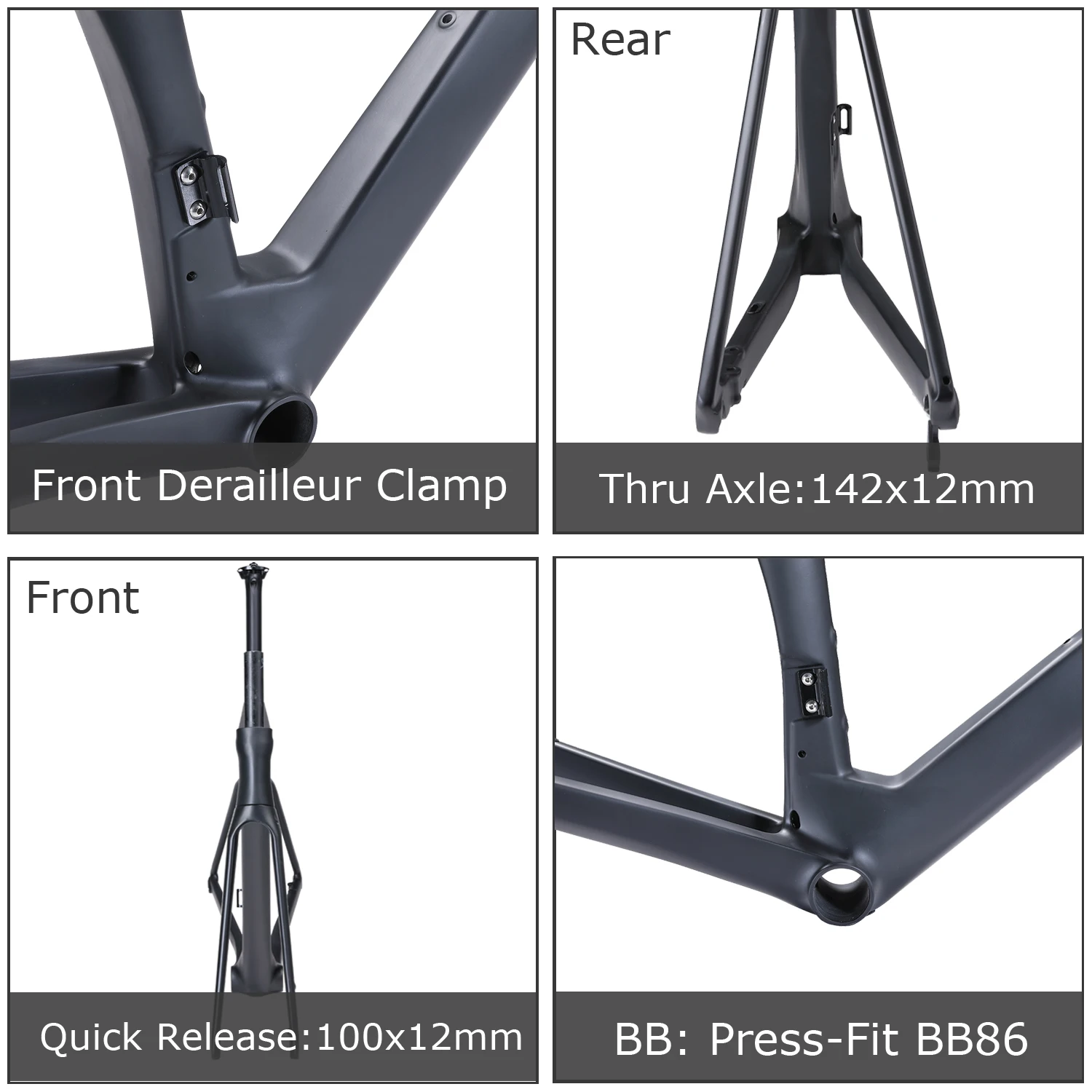  Новая велосипедная Рама из углеродного волокна AERO Disc road frame T800 плоская рама для дорожного