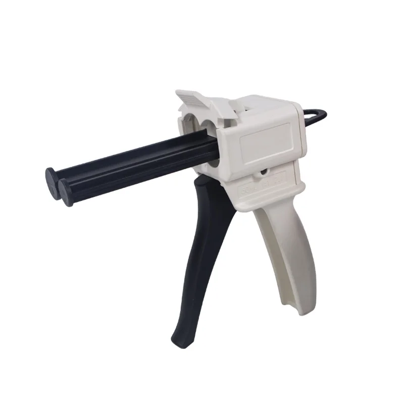 High Quality 50ml 1:1/2:1 Ratio Silicone Dental Dispenser Mixing Gun/Dual Cartridge Gun Dispensing Gun