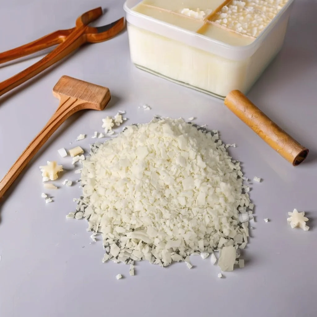 Wholesale 100% Organic Soy Wax  100% Pure Natural Materials Smokeless Soy Wax Flakes 464 for Scented Candle Making