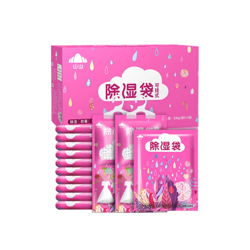 Физической адсорбционный осушитель сумка домашняя висит мешок для абсорбирования влажности 500 мл