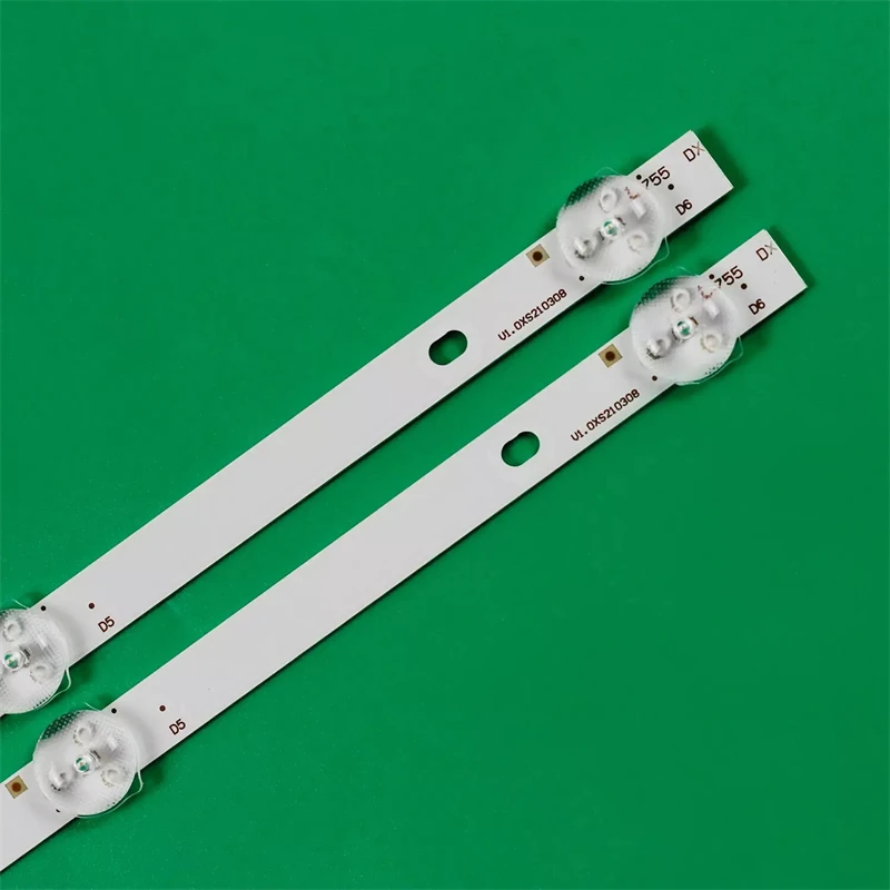 Светодиодные полосы света для RCA RLED3221-D HRS_SQY32A114_2X6_2W_MCPCB JL. D32061330-031AS-M_V02 575 мм 6LED 3 В 100% новый