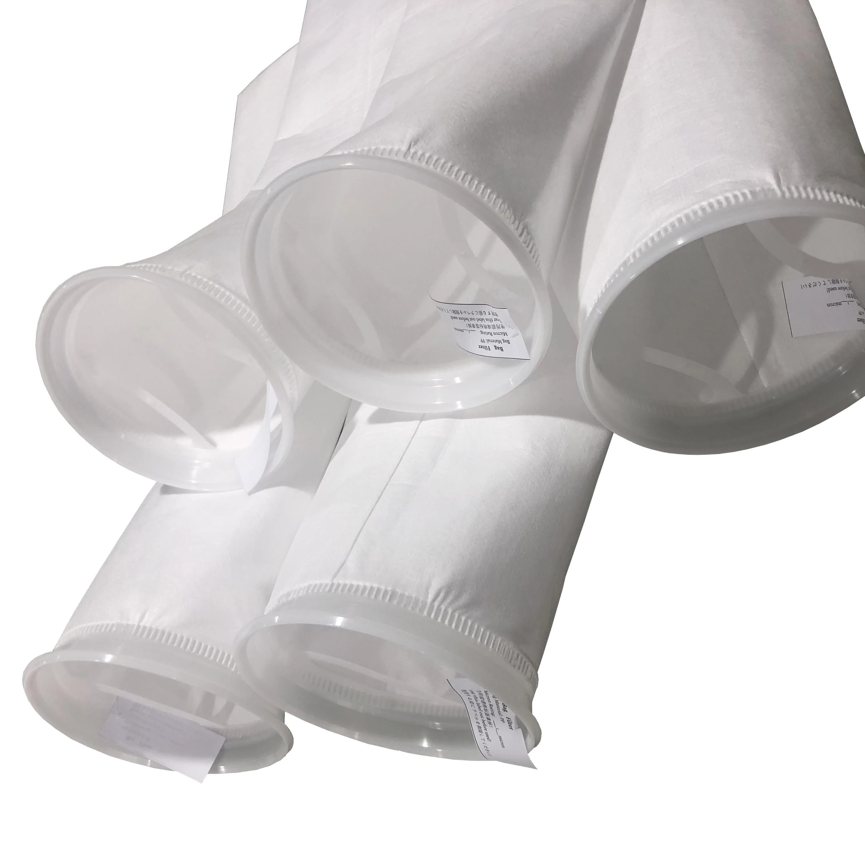 #1 F ring H ring plastic bag head PP PE 10 5 micron liquid filter bag