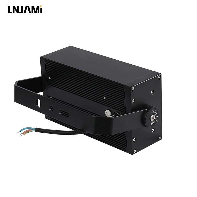 Наружный светодиодный прожектор LNJAMI IP65 36 Вт 54 Вт, квадратный DMX RGB для ландшафта, фасадный наружный прожектор