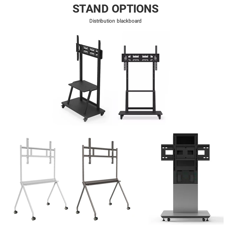 Dual System 8+256G All in One PC Whiteboard 75 inch interactive smart board