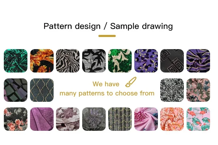 Hejin Manufacturer Custom OEM Breathable Plain Stretch Woven Chiffon Print Floral Silk Georgette Jersey Fabric for Clothing