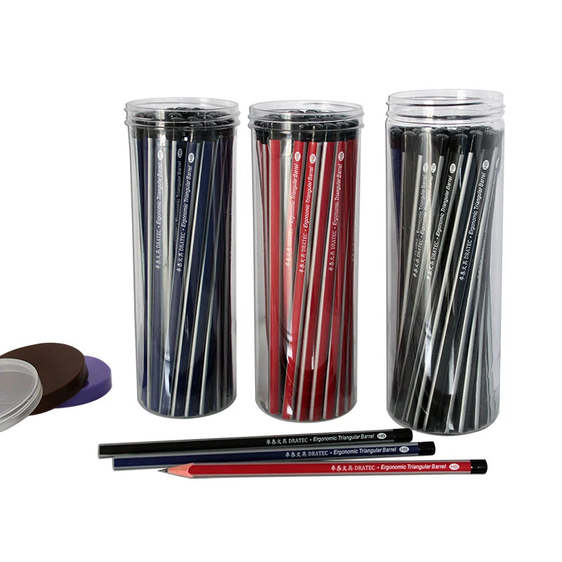 Wholesale Standard Size Wood Hb Pencil with Custom logo Wooden Black Graphite Lead Pencils Set School Write