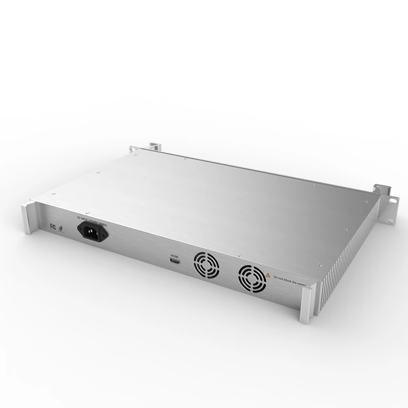 YONGU-Aluminum enclosure case 1U rack mount enclosure side plate chassis for electronic equipment modular design