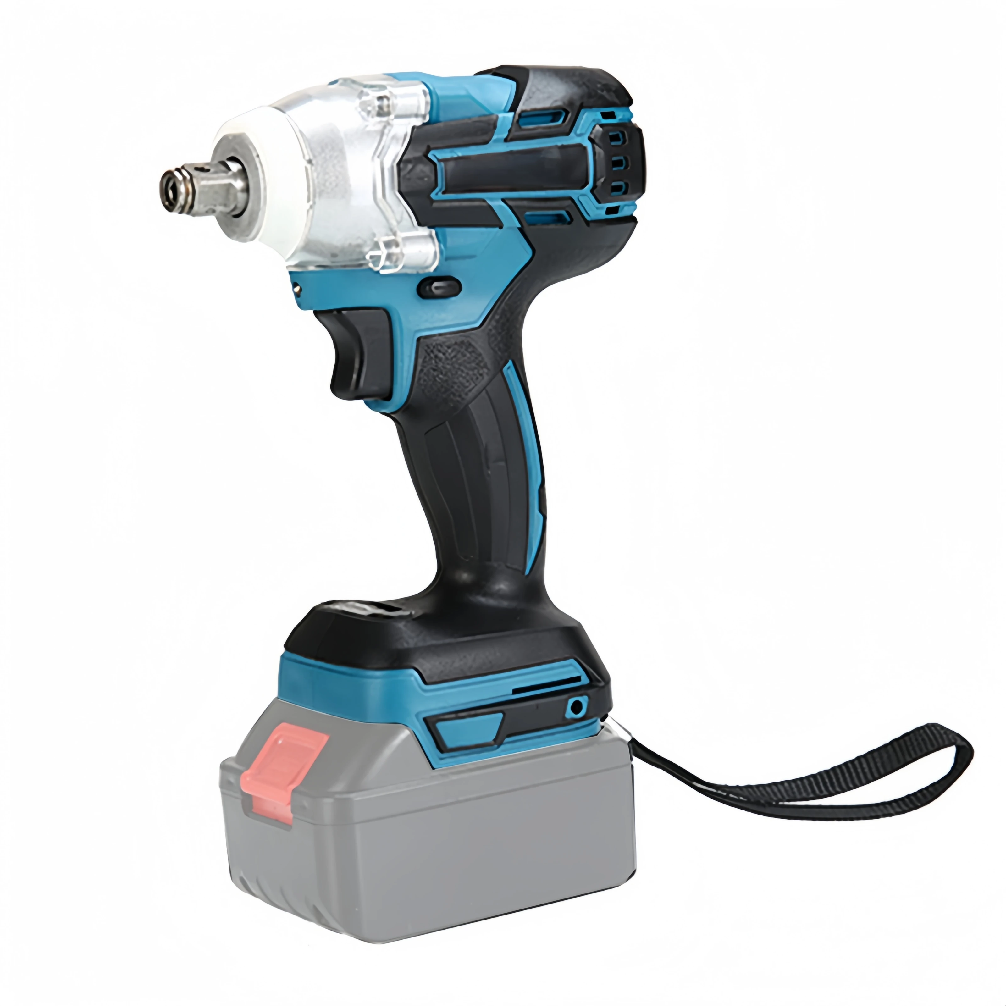 21V Battery-Powered Lithium Electric Wrench Impact Foot Hand Frame Woodworking Brushless Wrench Sleeve Air Gun for Workers