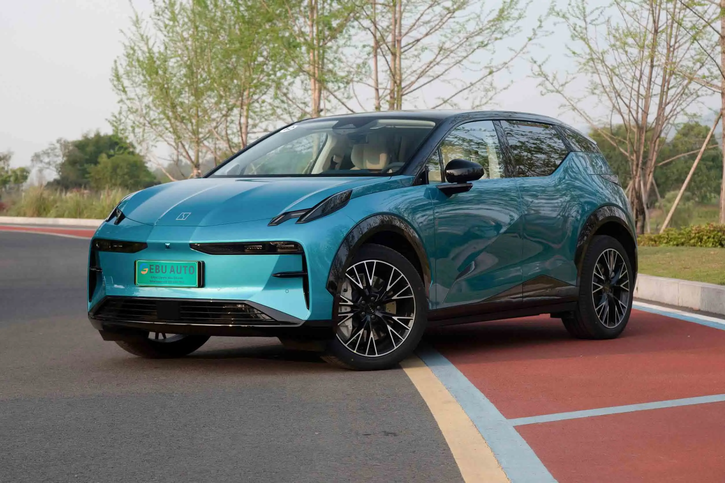 2023 английская версия Новый энергетический автомобиль Geely zeekr x 315 ev цена для меня