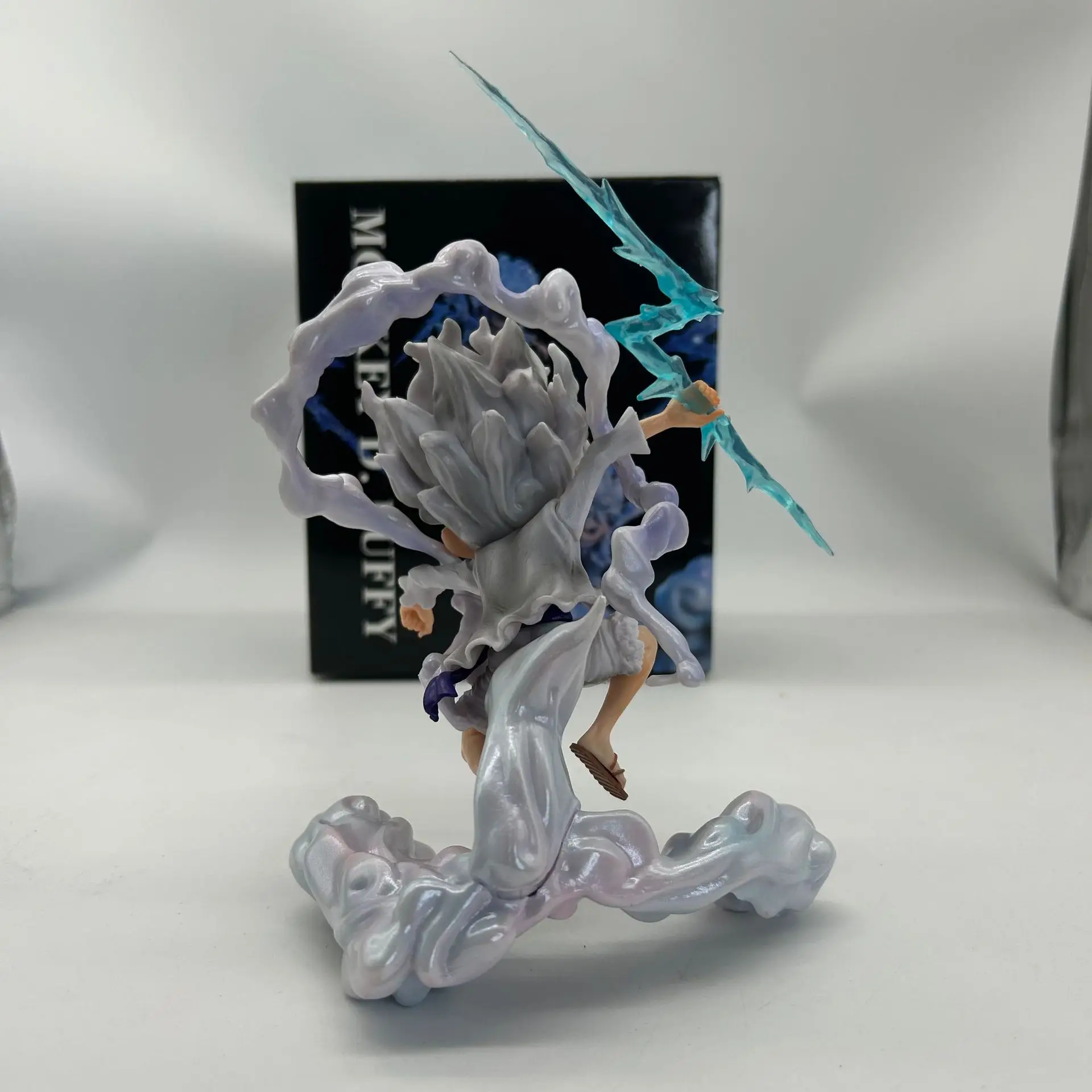 1 шт. 3D полимерный человеческий костюм один кусок Луффи игрушка орнамент экшн-фигурка высокого качества Коллекционная фигура