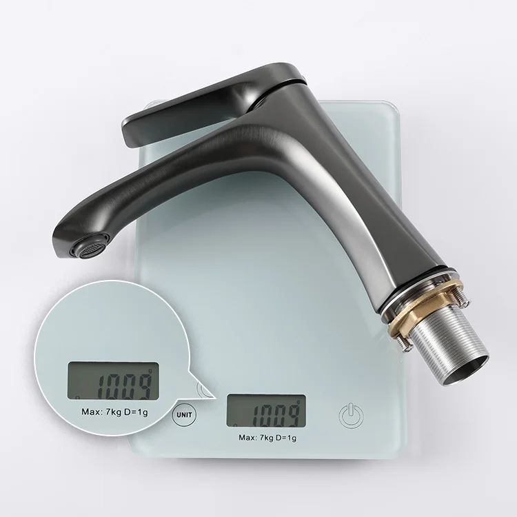 Kidolux Hot And Cold Water Mixer Copper New Design Brass Bathroom Basin Faucet High Quality Sanitary Ware Bathroom Tap