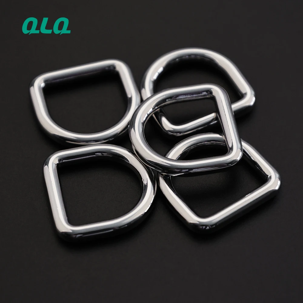  Dog Buckle Accessories Custom Colored Zinc Alloy Curved Side
