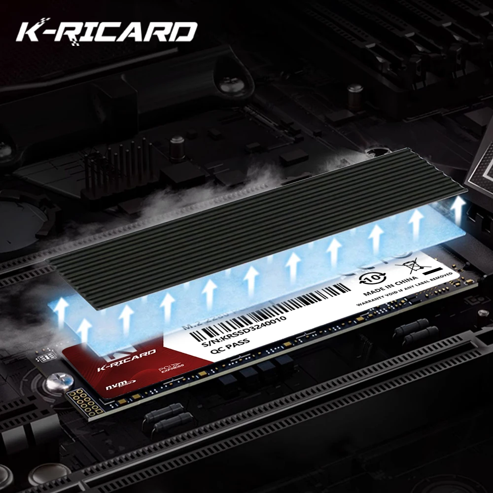 Высокоскоростной Внутренний твердотельный привод 256GB M.2 Pcie3.0 SSD 512GB 1TB NVMe 2280 с радиатором