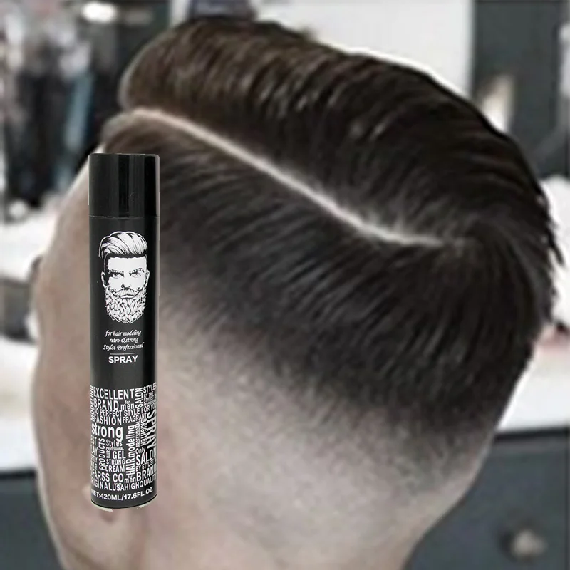 Good Selling Not Greasy Frizz Lasting Strong Hair Styling Hold Spray