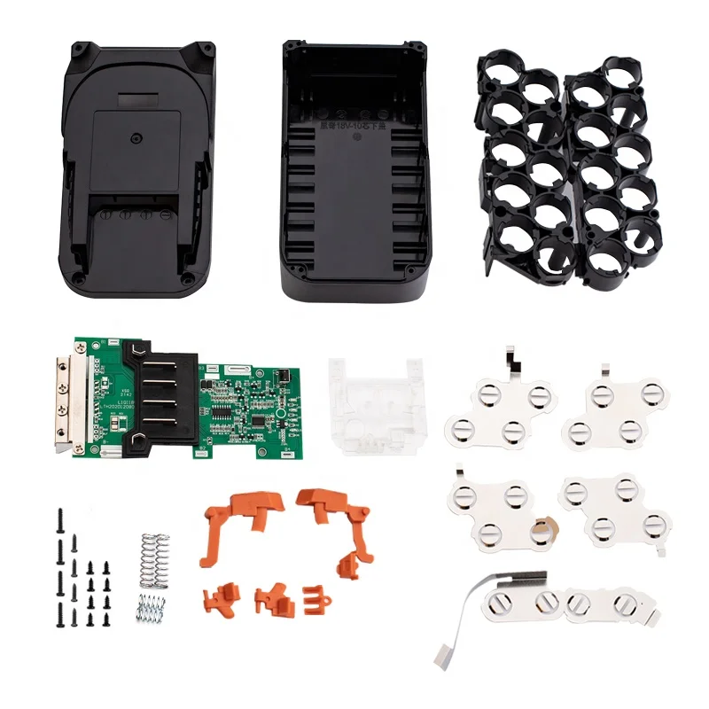 Hot Sale Li-ion Battery Case Replacement for AEG RIDGID Plastic Shell 18V Battery Cases with BMS for Cordless Power Tool L1830R